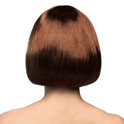 Paruka čokoládově hnědé mikádo